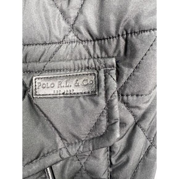 Polo Ralph Lauren Mens Size 2XL Black Sleeveless Quilted Shell Gilet Vest - Picture 8 of 16